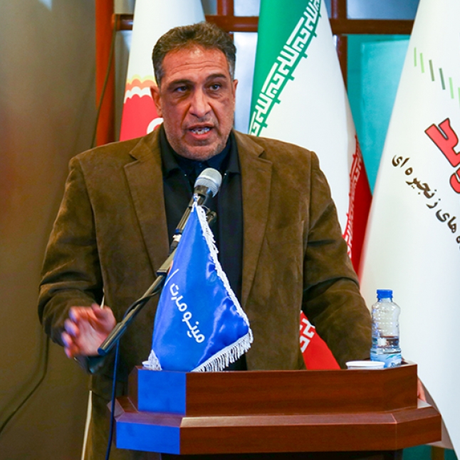 علیرضا ولی پور رئیس هیات مدیره فروشگاه های زنجیره ای پیوند: پیشرفت گروه صنعتی مینو مدیون ریسک پذیری بوده است
