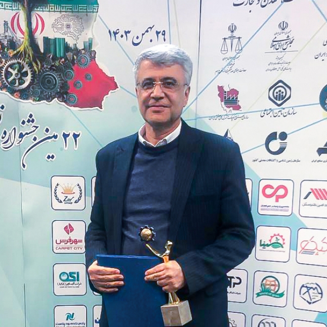 شرکت صنعتی “پارس مینو” برگزیده جشنواره “تولید ملی، افتخار ملی” شد