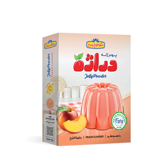 پودر ژله دراژه هلو