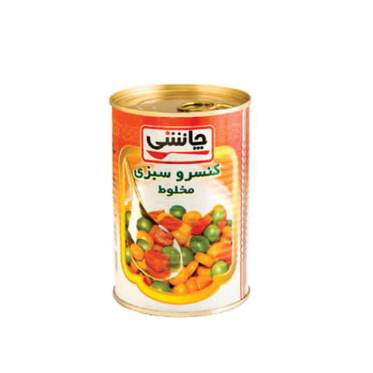 کنسرو سبزی مخلوط