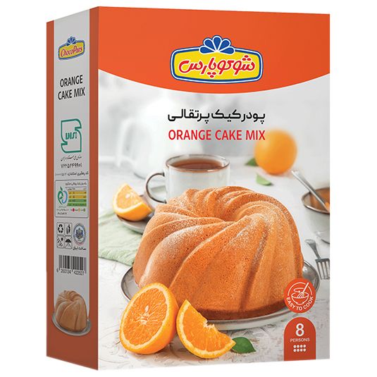 پودر کیک شوکوپارس پرتقال