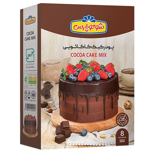 پودر کیک شوکوپارس کاکائویی