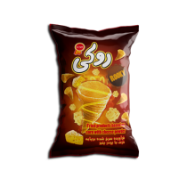 fried Product based on corn With cheese Powder