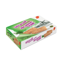 Biscuit decorated with sesame & dill